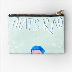 Bill Hader That's Rad Zipper Pouch