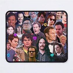 Bill Hader Collage Mousepad