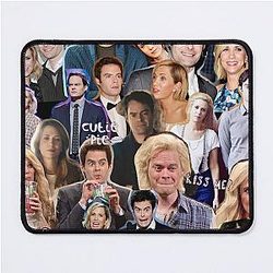 Bill Hader and Kristen Wiig Mouse Pad