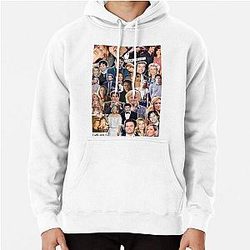 Bill Hader and Kristen Wiig Collage Hoodie