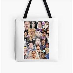 Bill Hader Collage All Over Print Tote Bag