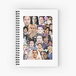 Bill Hader Spiral Notebook