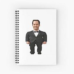Cursed Bill Hader Spiral Notebook