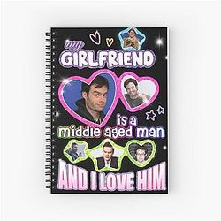 my girlfriend is Bill Hader Notebook