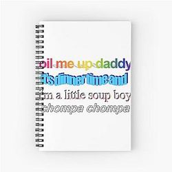 Bill Hader Spiral Notebook