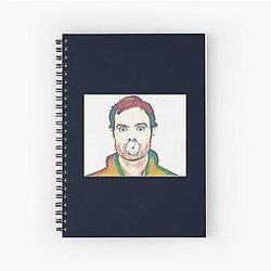 Bill Hader Spiral Notebook