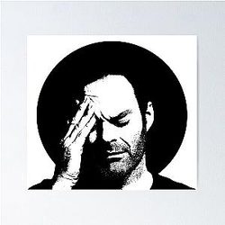 Bill Hader Headache Poster