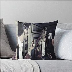 SNL with Bill Hader Throw Pillow