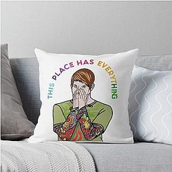 Stefon Meyers Bill Hader Throw Pillow
