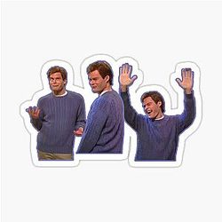Bill Hader Dance Sticker
