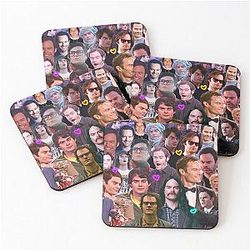 Bill Hader Coasters (Set of 4)