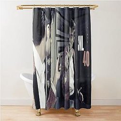 SNL with Bill Hader Shower Curtain