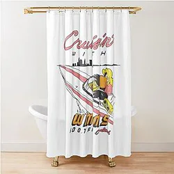 Cruisin' Bill Hader Shower Curtain