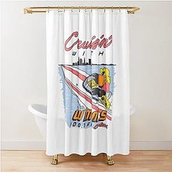 Bill Hader Barry - Cruisin' With WMMS Shower Curtain