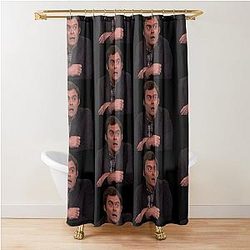 Scared Bill Hader Shower Curtain