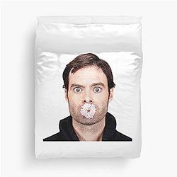 Bill Hader Pink Duvet Cover