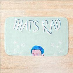 Bill Hader That's Rad Bath Mat