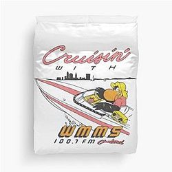 Cruisin' Bill Hader Duvet Cover