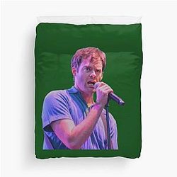 Bill Hader Test Pattern Duvet Cover