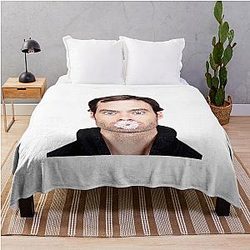 Bill Hader Pink Throw Blanket