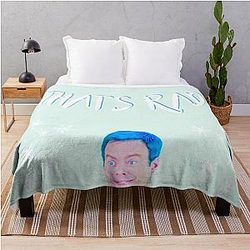 Bill Hader That's Rad Throw Blanket