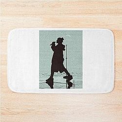 BILLIE EILISH SILHOUETTE BATH MAT FOR MEN WOMEN