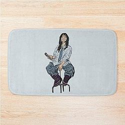 Billie Eilish Streetwear Bath Mat