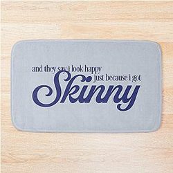 SKINNY Lyrics Billie Eilish Bath Mat