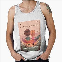 Birds of a Feather Poster Art Billie Eilish Tank Top