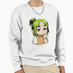 Billie Eilish Chibi Face Sweatshirt