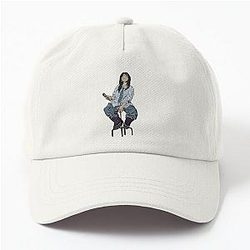 Billie Eilish Streetwear Illustration Dad Hat