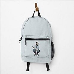 Billie Eilish Streetwear Backpack Illustration