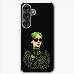 Billie Eilish Pop-Art Poster a Tribute to Her Iconic Sound Visual Era Samsung Galaxy Soft Case