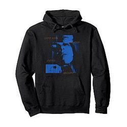 Official Billie Eilish HIT ME SOFT Blue Photo Pullover Hoodie