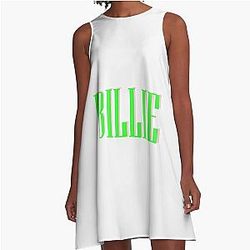 Bayang ijo Perfect Gift A-Line Dress Billie Eilish