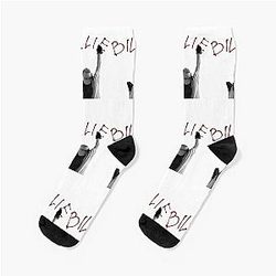 Billie Eilish Spray Socks