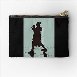 Girls Love Anime Billie Eilish Silhouette Zipper Pouch