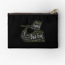 Billie Eilish Songs White Green Zipper Pouch