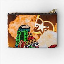 Billie Eilish Fire & Art Zipper Pouch