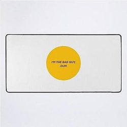 Billie Bad Guy Perfect Gift Billie Eilish Gift Desk Mat
