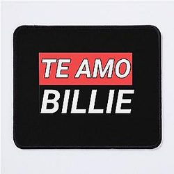 Te Amo Billie Eilish Perfect Gift Mouse Pad