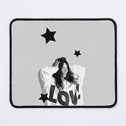 Billie Eilish Design with LOVE Sweatshirt Mouse Pad