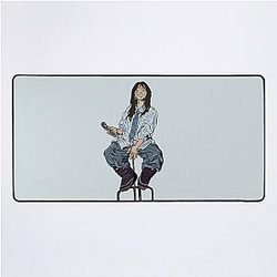 Billie Eilish Streetwear Illustration Mat