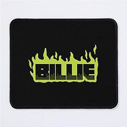 Billie Eilish Green Flames Perfect Gift Mouse Pad