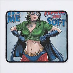 Billie Eilish Superwoman Art Poster Mouse Pad