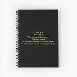 Billie Eilish Spiral Notebook