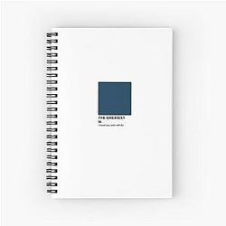 the greatest Billie Eilish Spiral Notebook