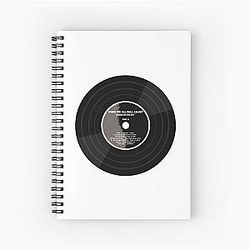 BILLIE EILISH VINYL ILLUSTRATION NOTEBOOK