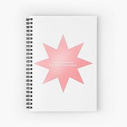 Billie calls me first but keep it closer - Perfect Gift for Billie Eilish Spiral Notebook
