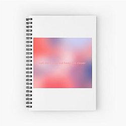 Billie Me Closer Perfect Gift Billie Eilish Notebook